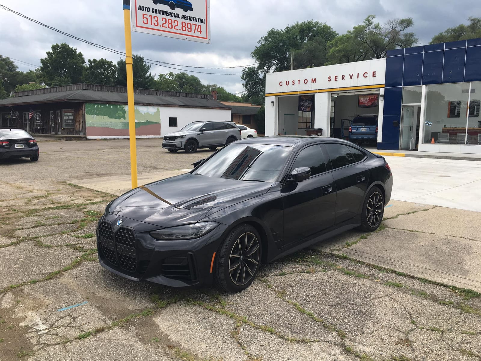 Tinted BMW 4 Series at Classic Tint in Morrow